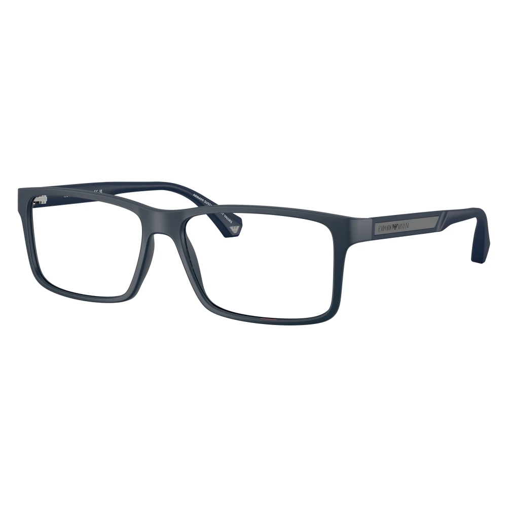 Emporio Armani Unisex Black Glasses, 56 Mm, Ea3038 Eyeglasses