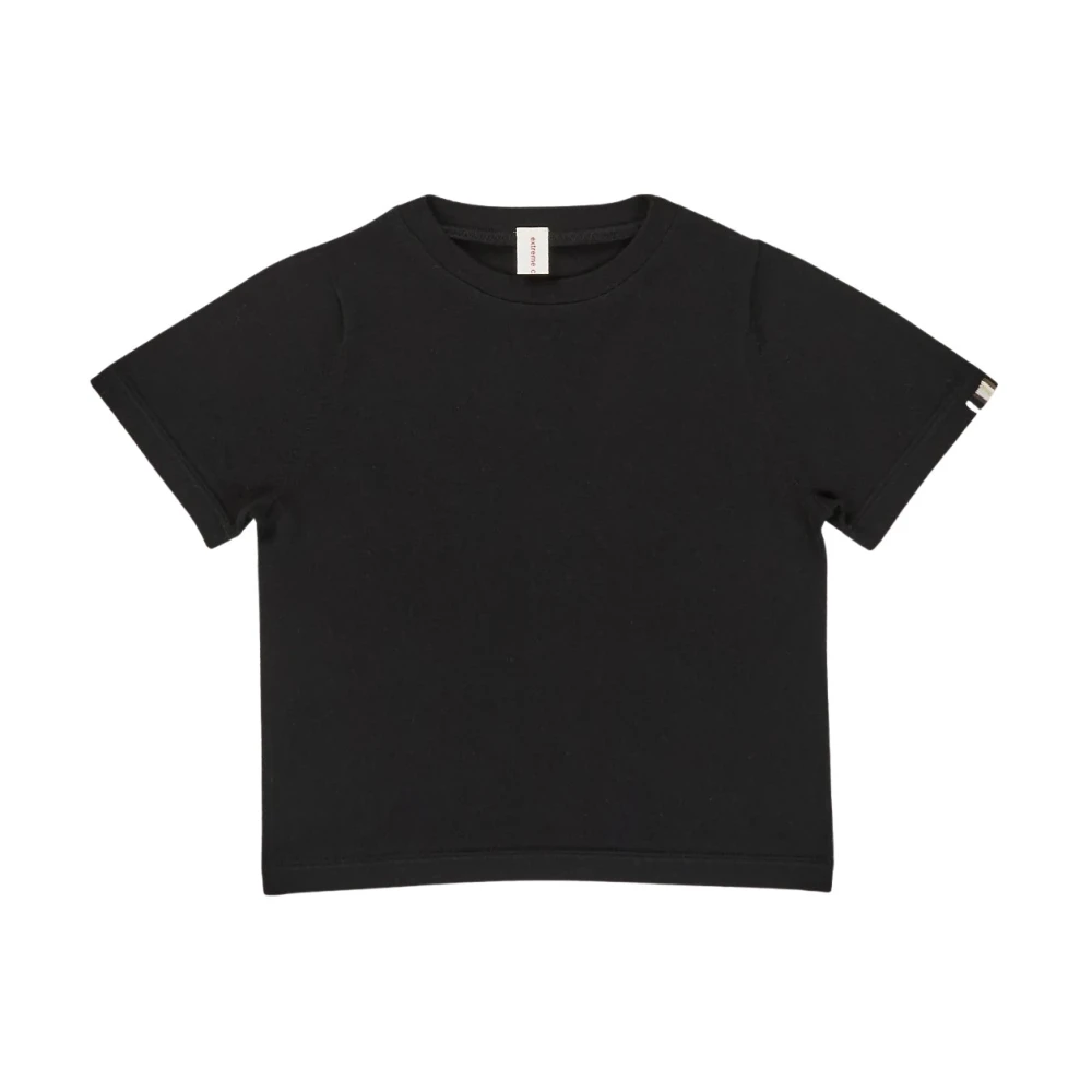 Extreme Cashmere Women's Black Cashmere Knitwear, One Size, Tina T-Shirt