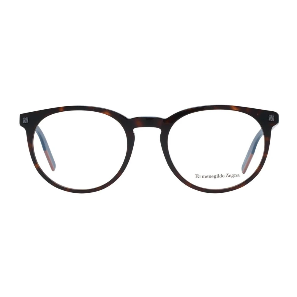 Ermenegildo Zegna Stijlvolle bruine heren optische monturen Brown Heren