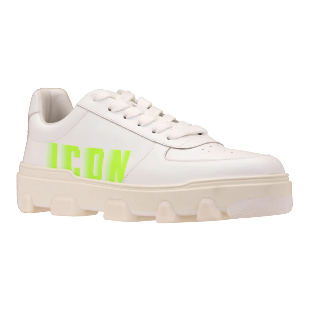 Dsquared2 Men's White Sneakers, 9 Uk, Trainers