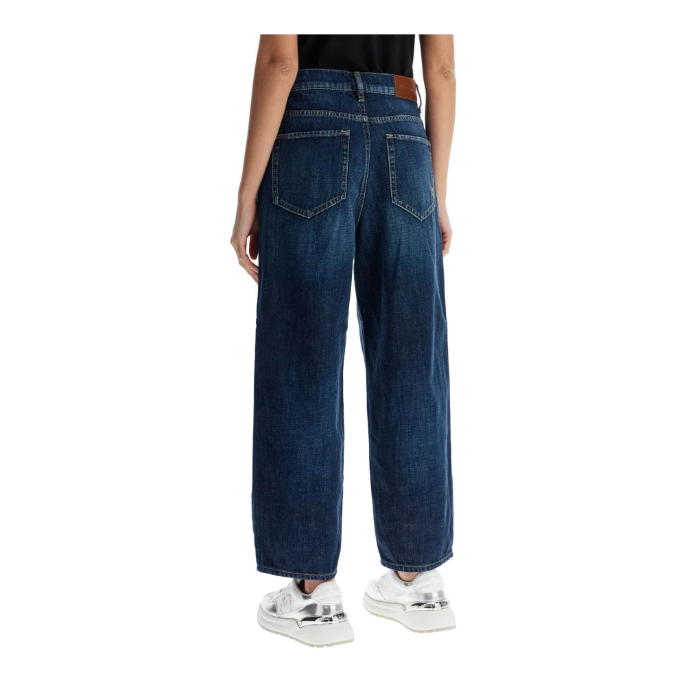 pinko Laagbouw Ocean Denim Jeans Blue Dames