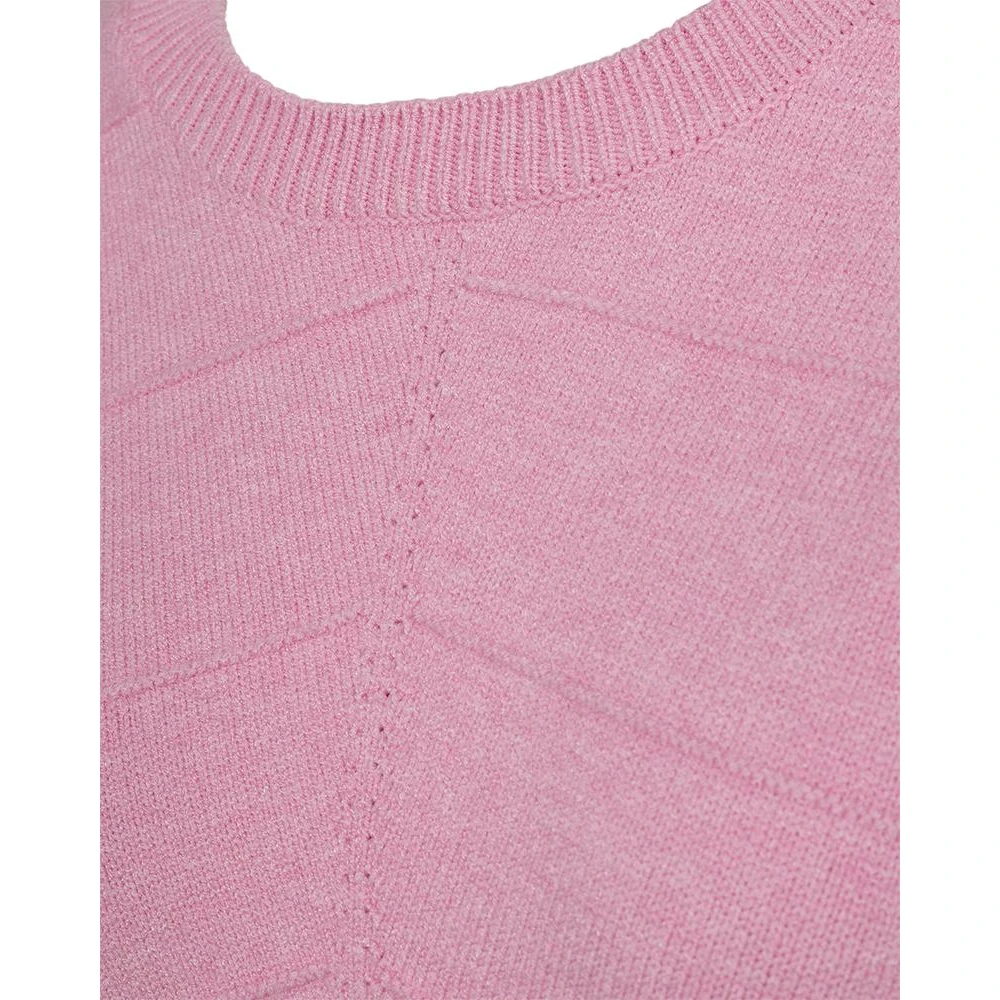 Freequent Paarse pullover Fqlaura stijl Pink Dames