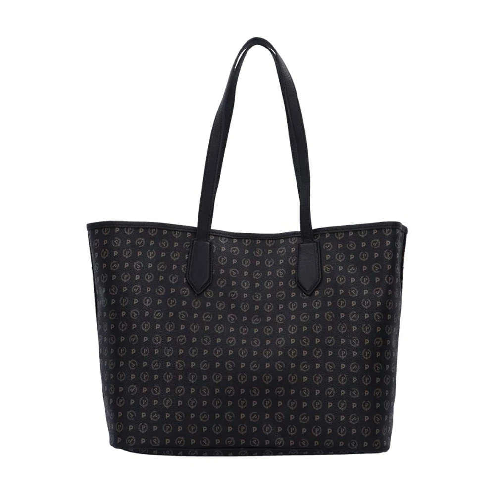 Pollini Heritage Schoudertas voor Vrouwen Black Dames