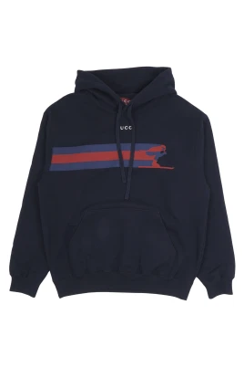 Cotton Jersey Hooded Sweatshirt