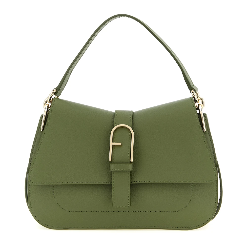 Furla Women's Green Flow M Shoulder Bag
