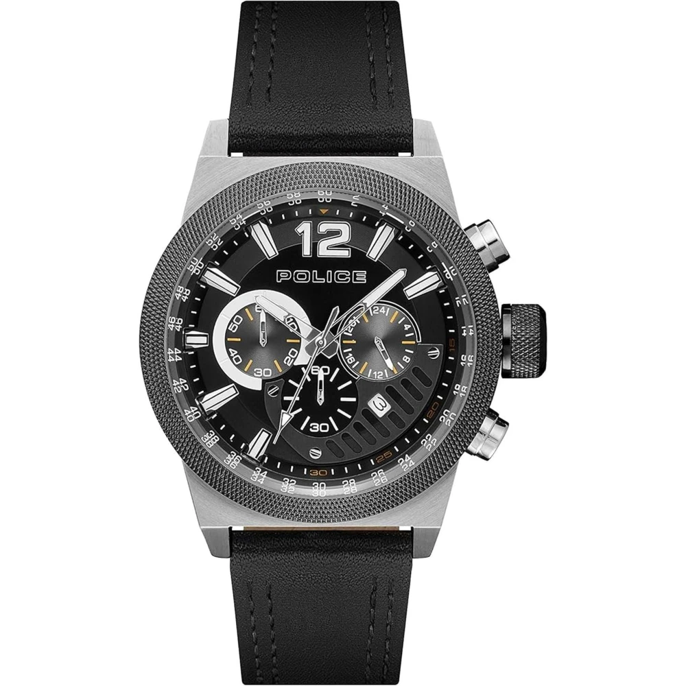 Police Men's Gray Chronograph Watch Ladbroke Pl.15529jstb/02 - Watches - One Size - Accessories