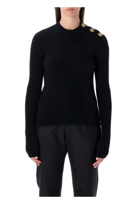 pull-en-laine-cotelee-noire-avec-boutons-dores