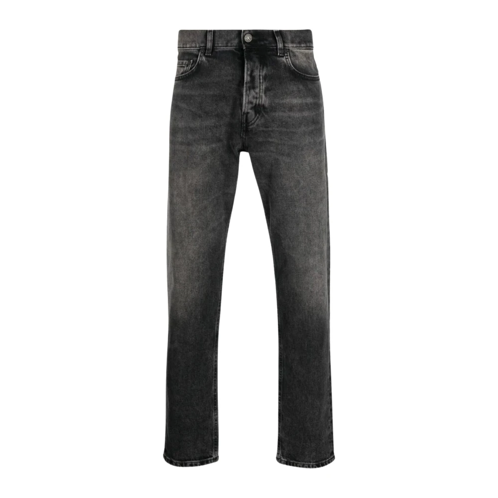 Haikure Slim Old Black Jeans Black Heren