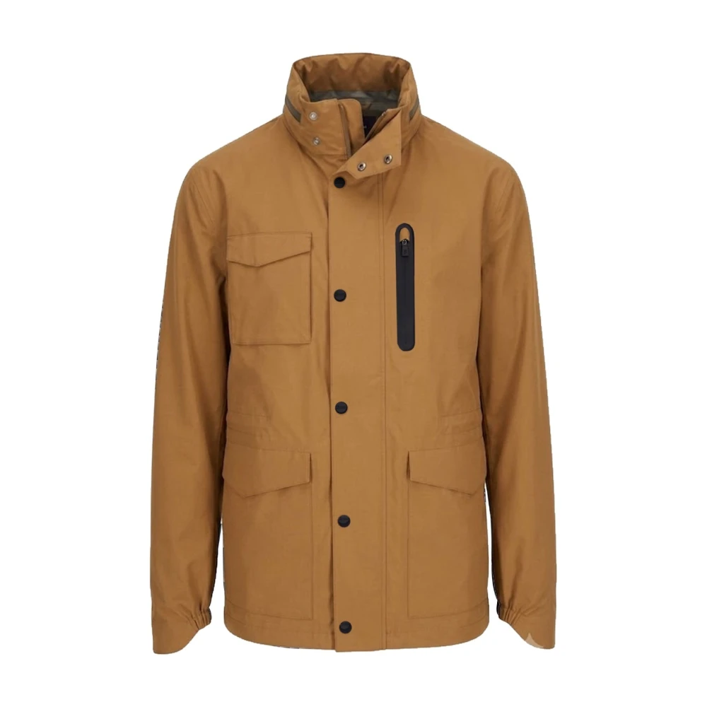 Herno Brown Laminar Field Jacket - Male - Light Jackets - L - Jackets