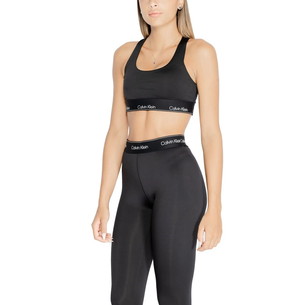 Calvin Klein Sportieve Zwarte Polyester Damesondergoed Black Dames