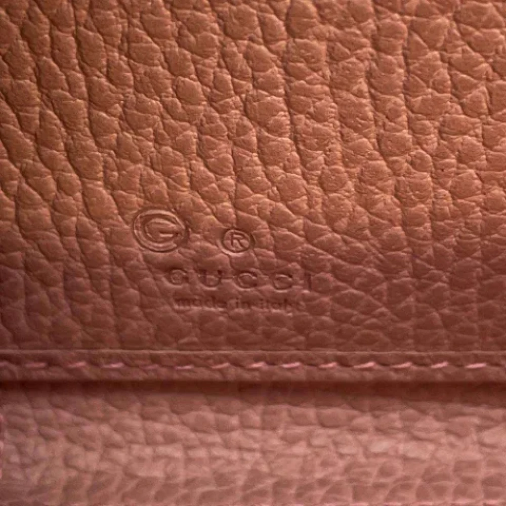Gucci Vintage Pre-owned Leather wallets Pink Dames