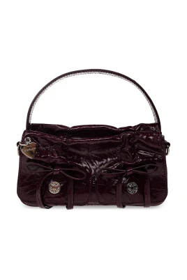 Multipocket Micro Crossbody Crinkled Patent S