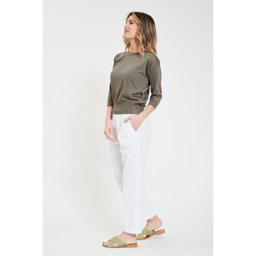 Alpha Studio Giro Shirt Green Dames