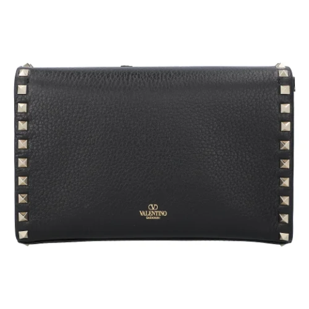 Valentino Leather crossbody-bags Black Dames