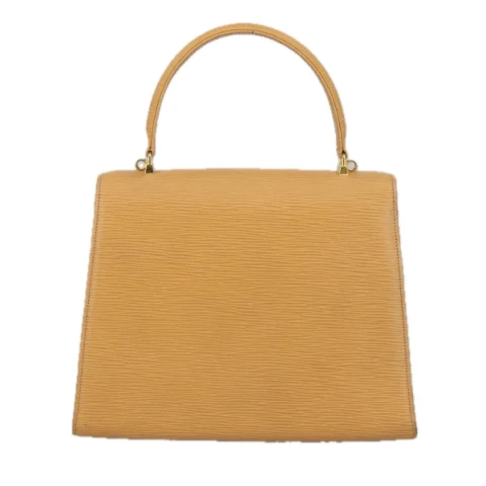 Fendi Vintage Pre-owned Leather fendi-bags Beige Dames