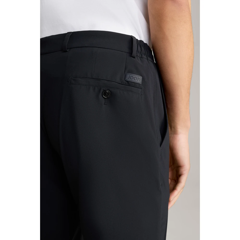 Joop! Elastische taille nylonbroek voor heren Black Heren