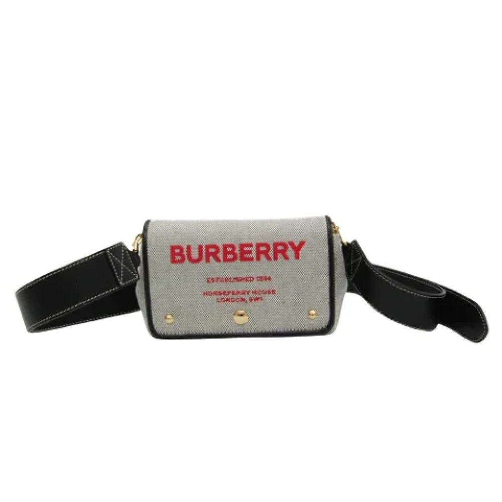 Burberry Vintage Pre-owned Cotton crossbody-bags Multicolor Dames