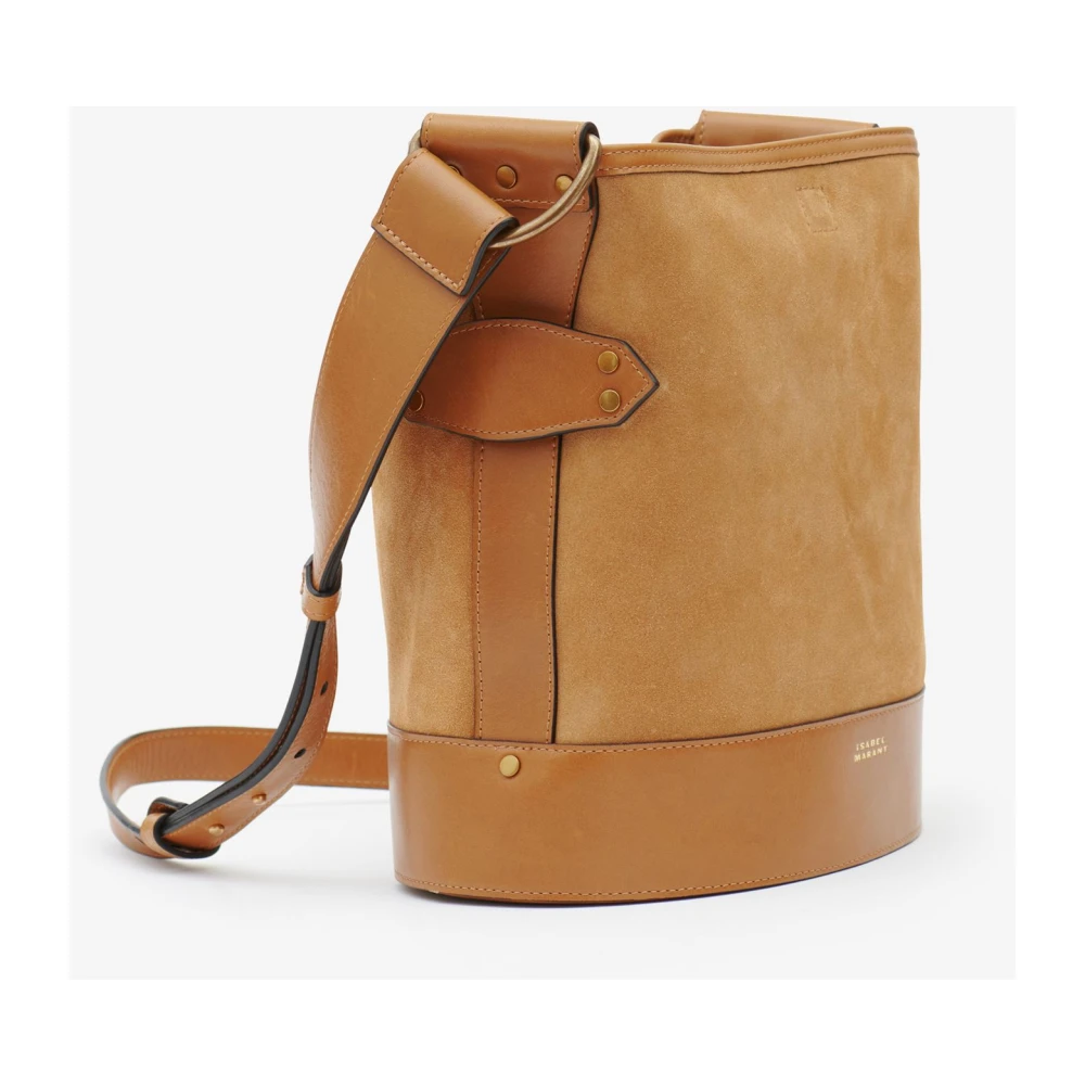 Isabel marant Samara Leren Handtas Brown Dames