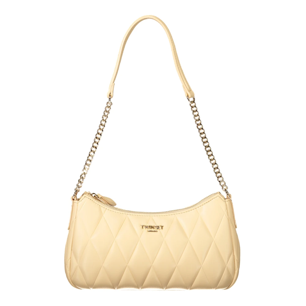 Twinset Women's Beige 1-Handle Chain Shoulder Bag - Shoulder Bags - One Size - Bags