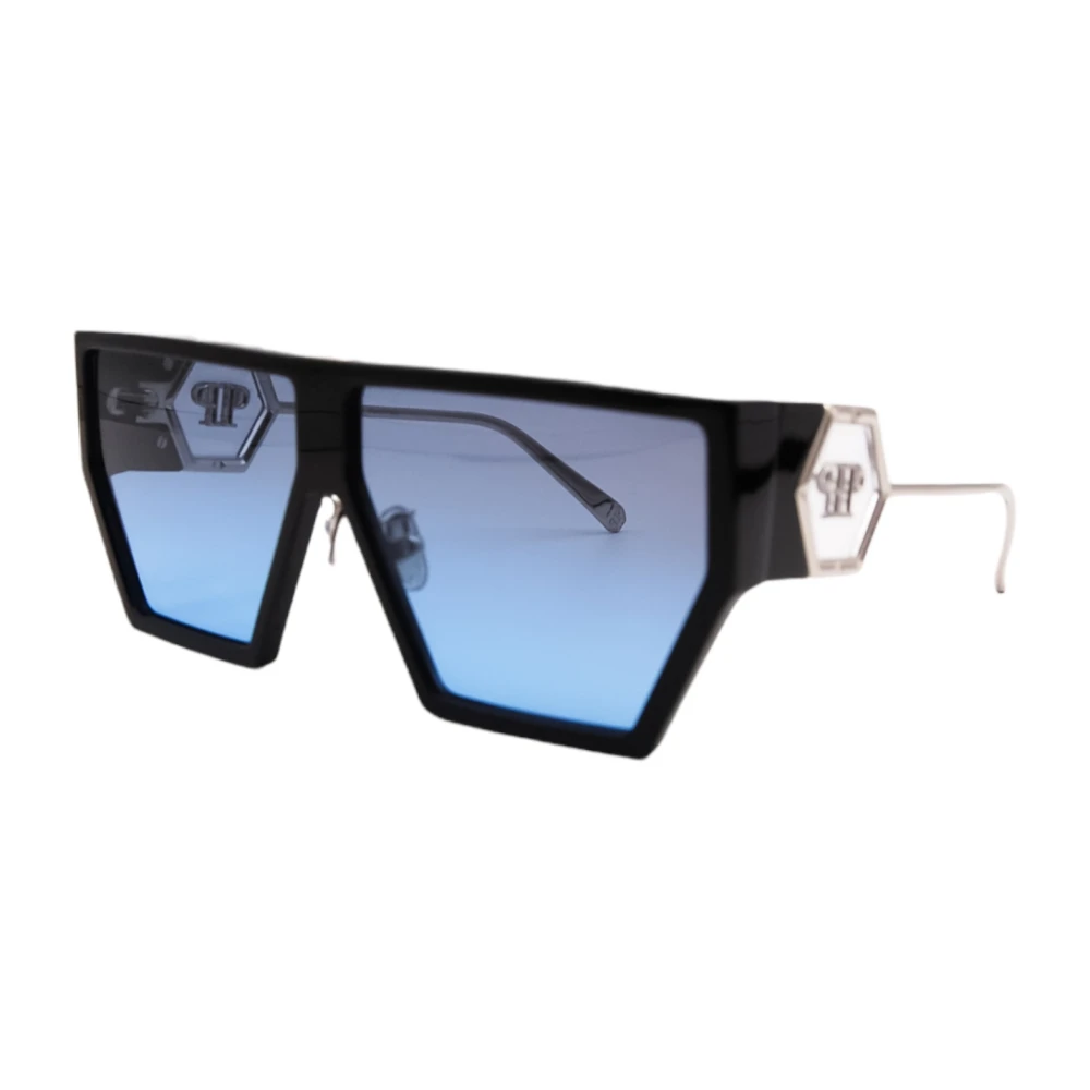 Philipp Plein Donna Nero Space Rock Plein Spp040 Sunglasses