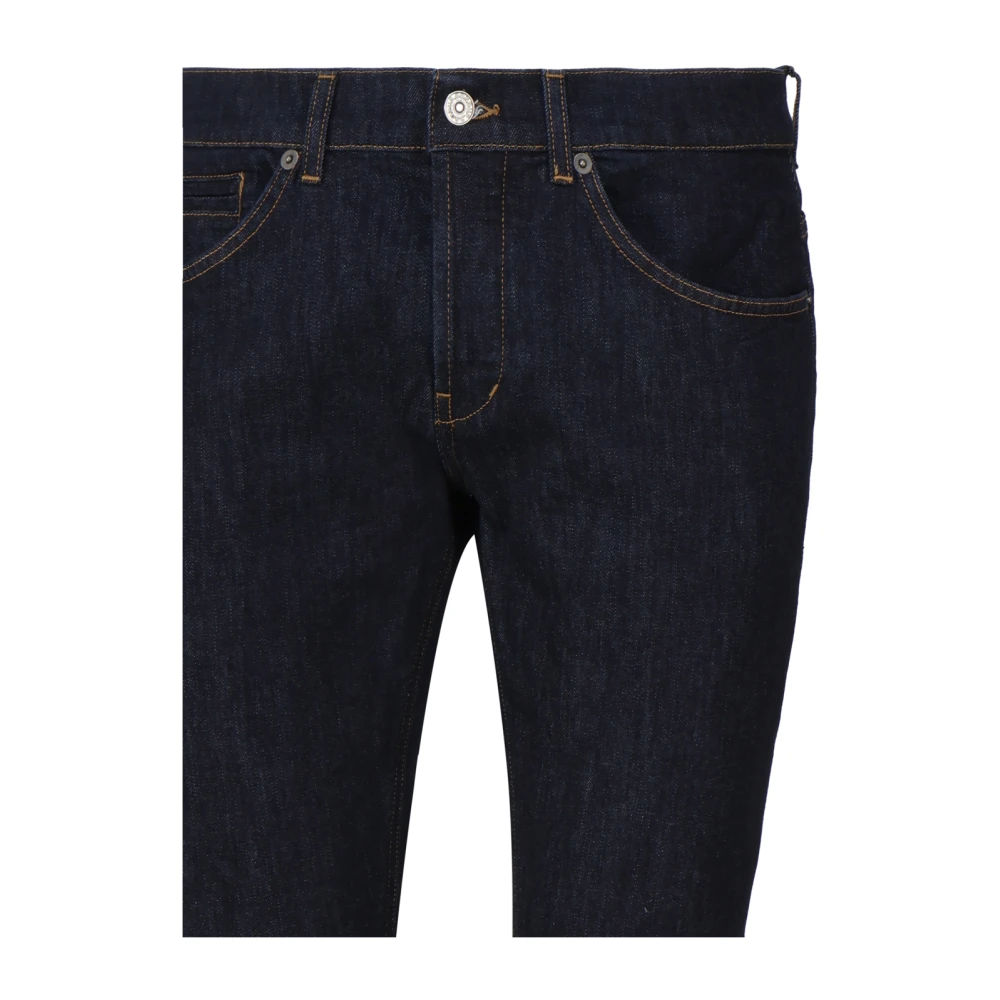Dondup Donkerblauwe Skinny Fit Jeans Blue Heren