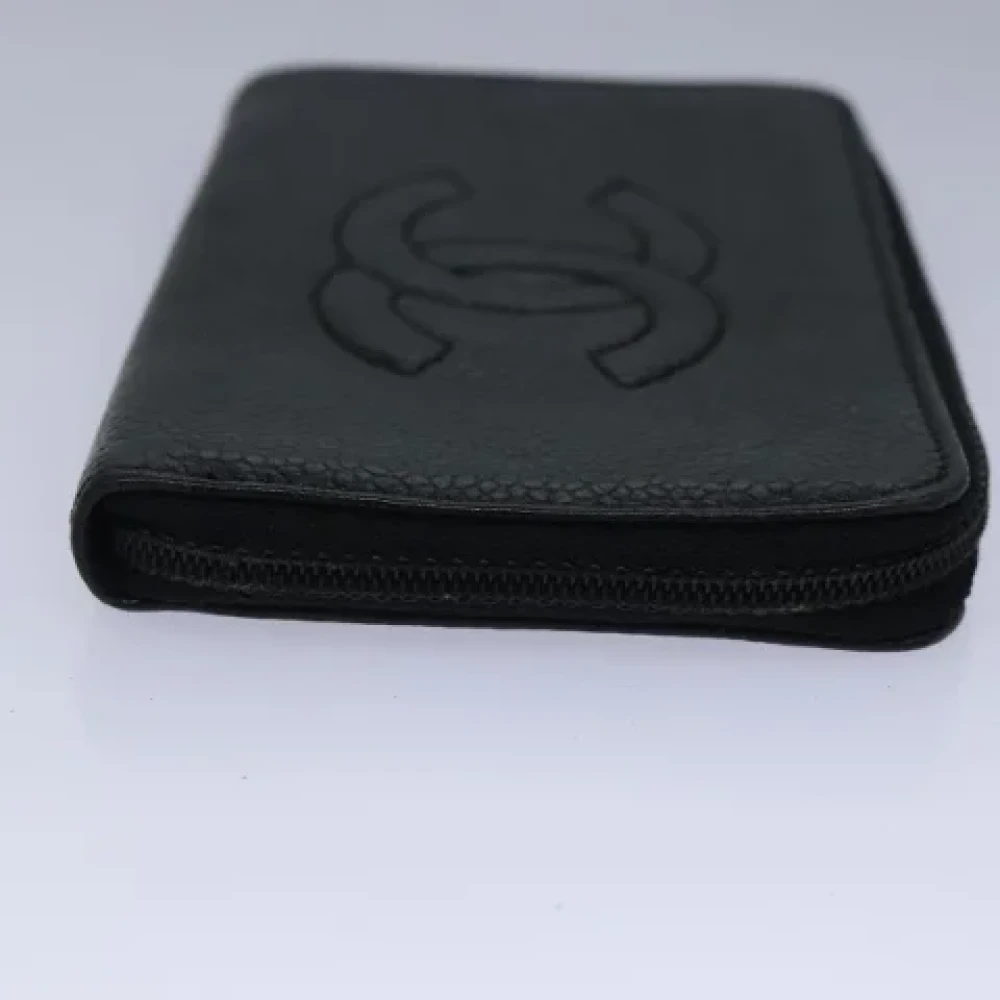 Chanel Vintage Pre-owned Leather key-holders Black Dames