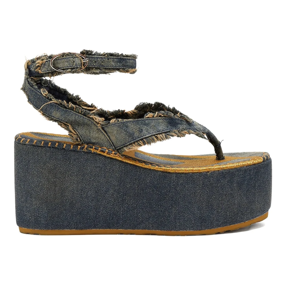 Diesel Donna Blu Scarpe, 36 Eu, New,