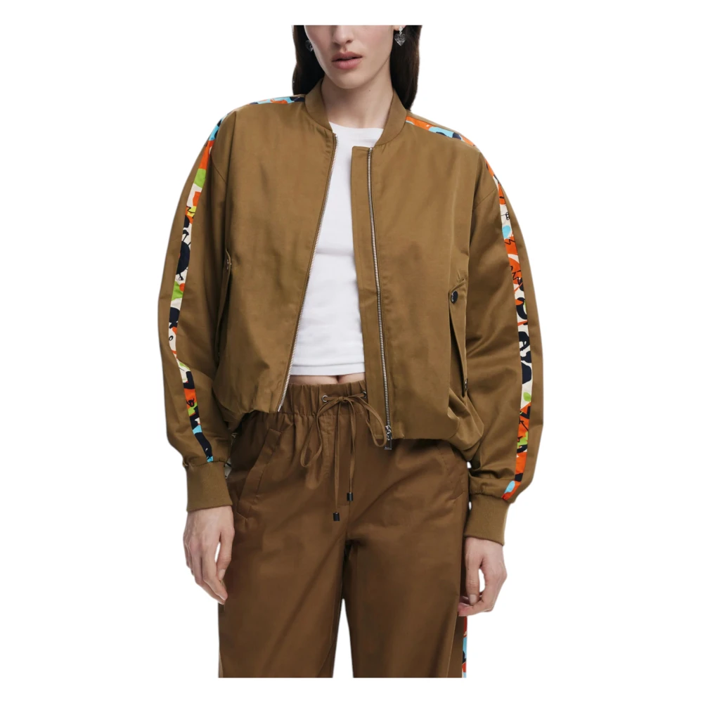 Desigual Stijlvolle damesjassen collectie Beige Dames