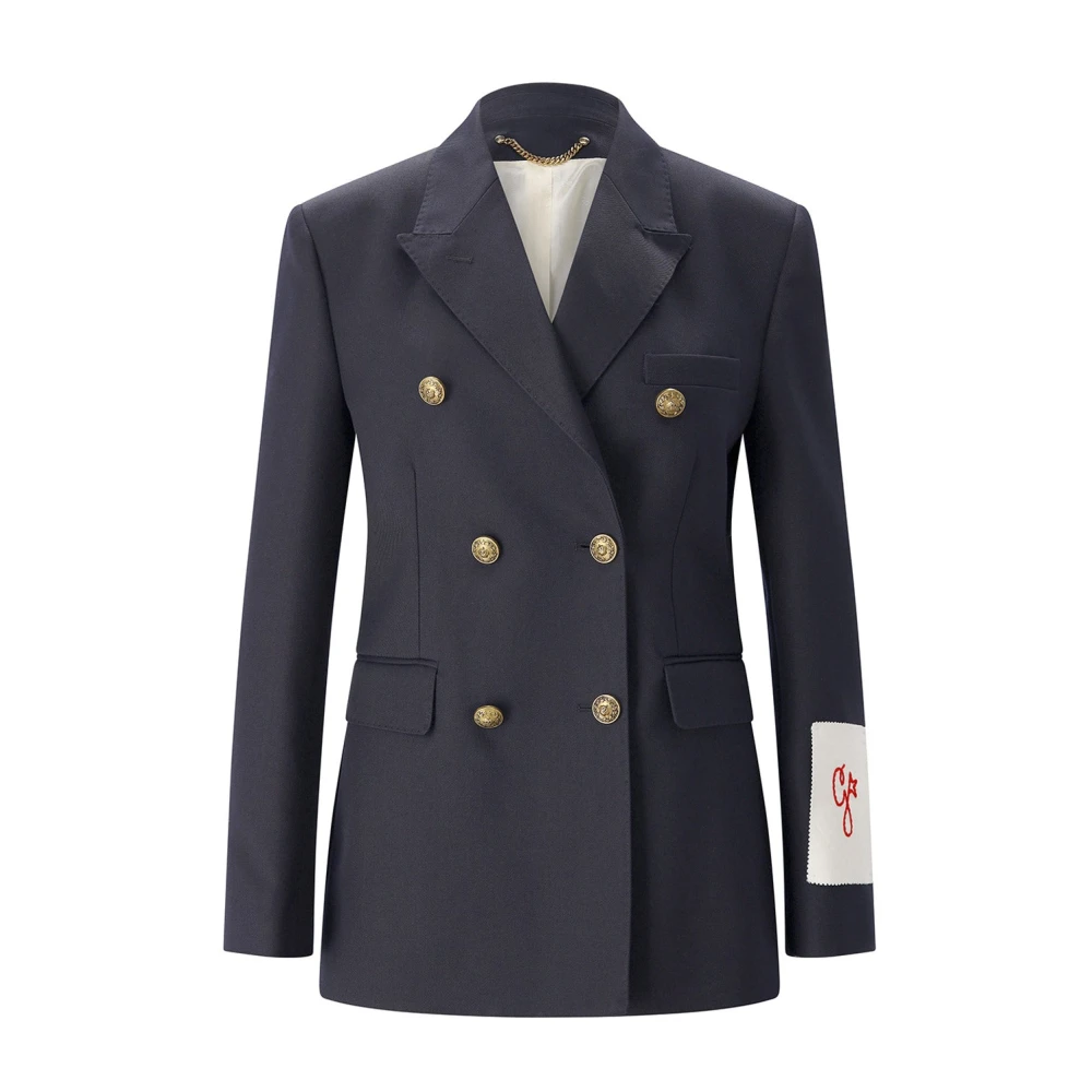 Golden Goose Women's Blue Blazers - Blazers - L - Jackets