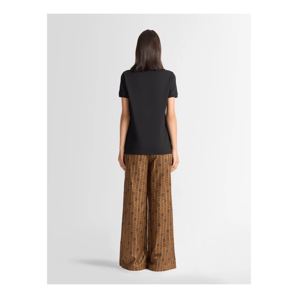 Fusalp Leana Poloshirt MET Korte Mouwen Black Dames