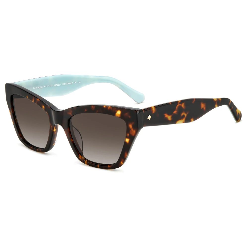 Kate Spade Women's Brown Havana Shaded Sunglasses