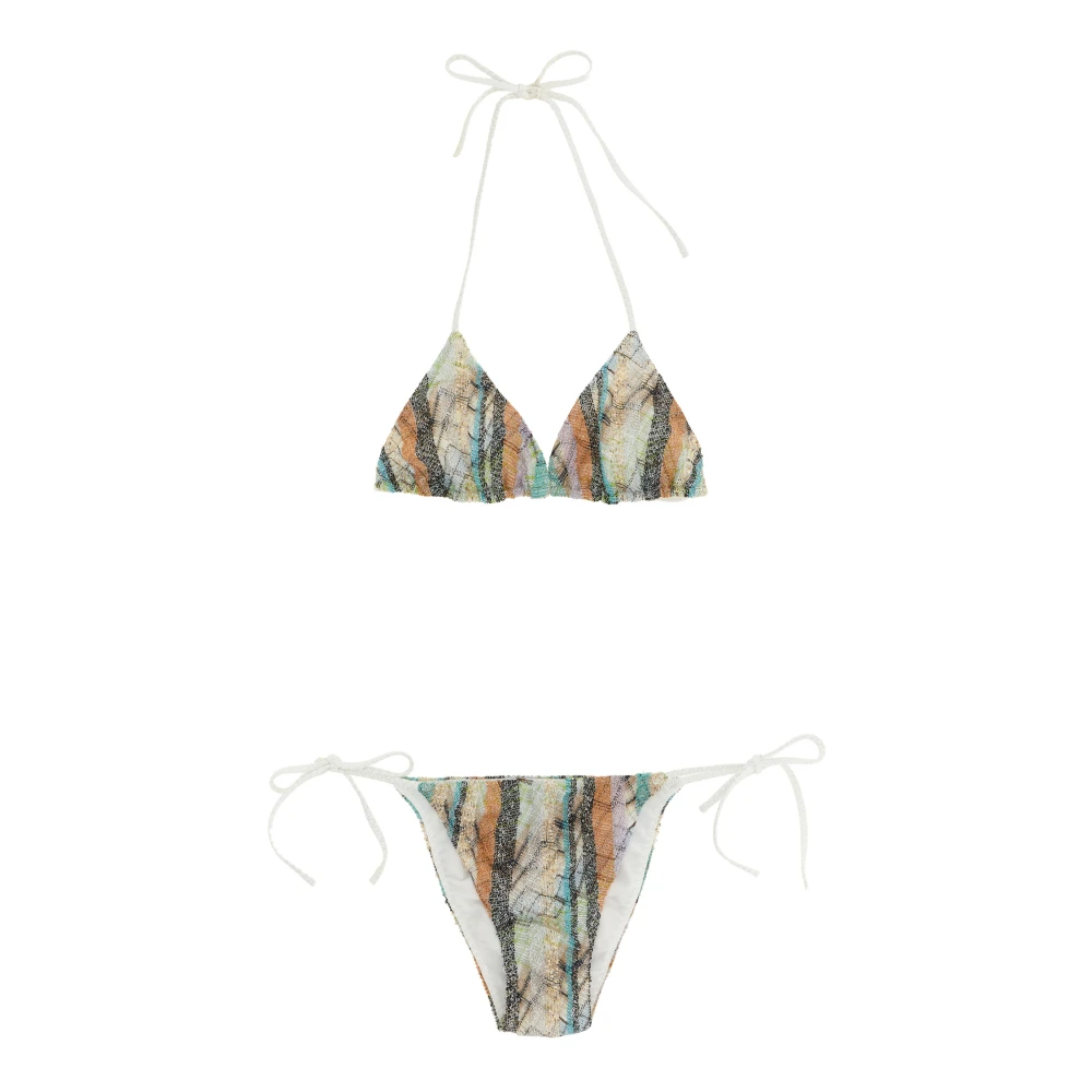 Missoni Women's Multicolor Caperdoni Zigzag Bikini - Bikinis - M - Swimwear