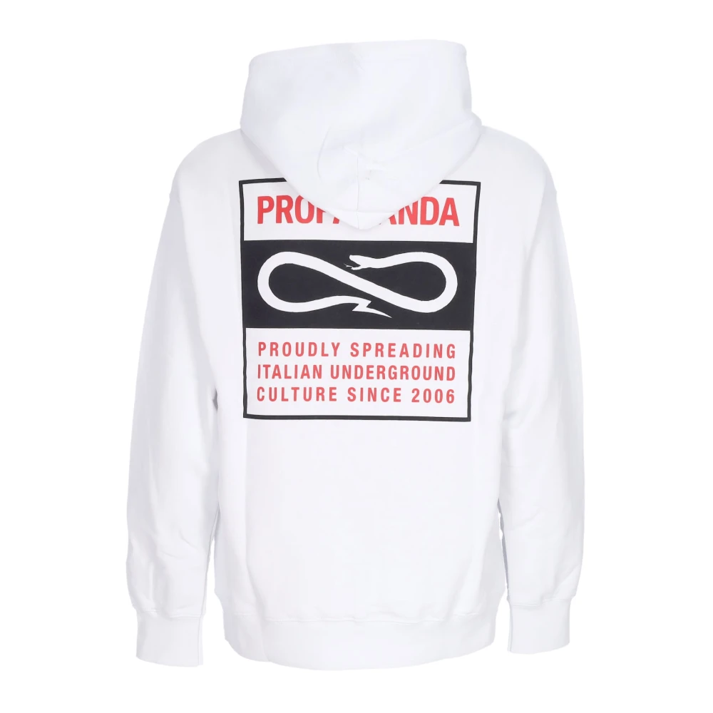 Propaganda Klassieke Lichtgewicht Hoodie Wit White Heren