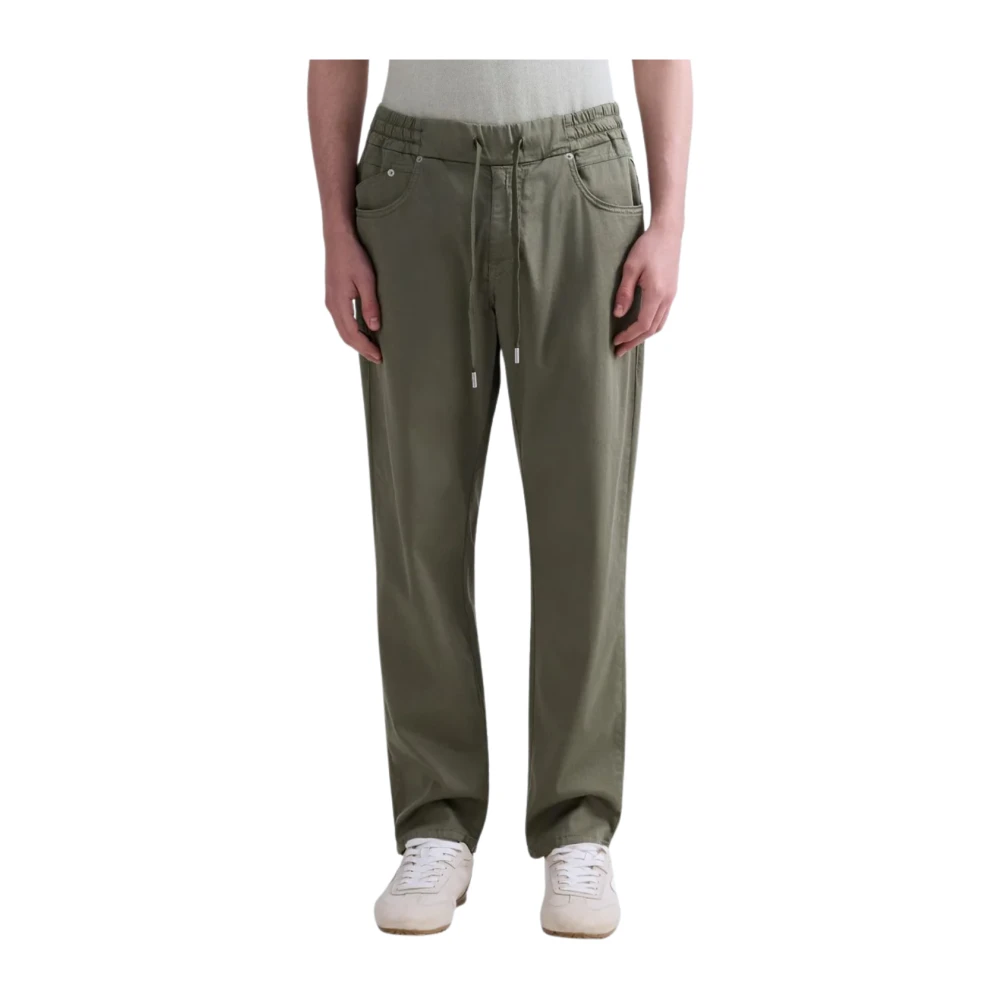 Replay Uomo Verde Pantaloni, W30 L32, New,