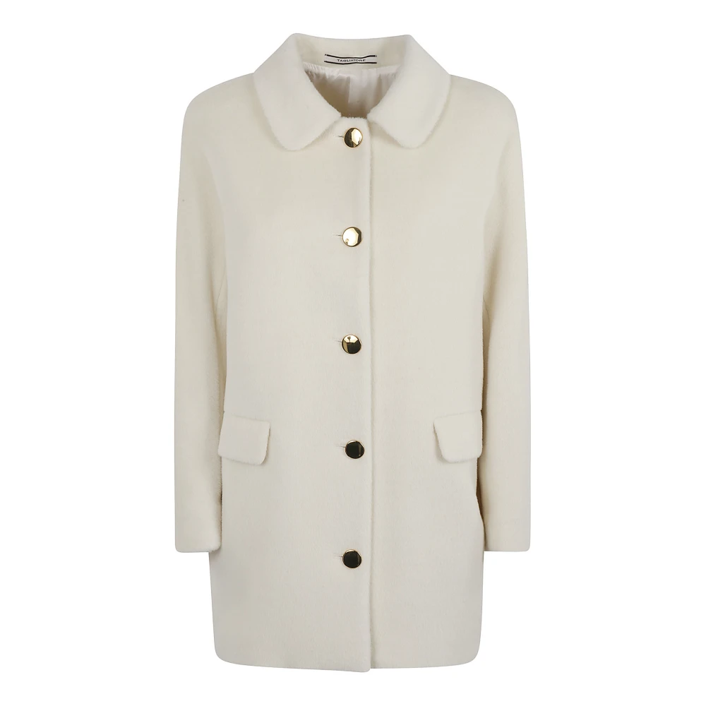 Tagliatore Dameskleding Jassen Wit Aw24 White Dames