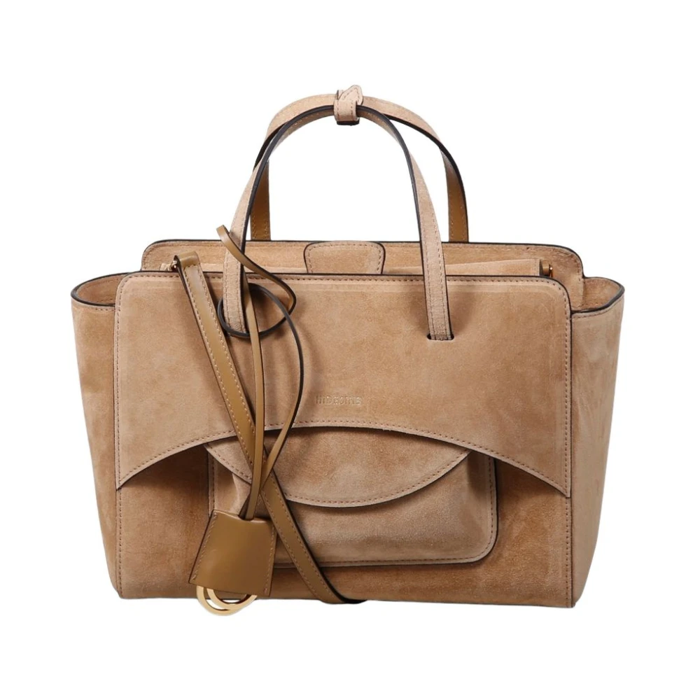 Hidesins Shopping Bags, Female, One Size, Bags.. Camel Brown