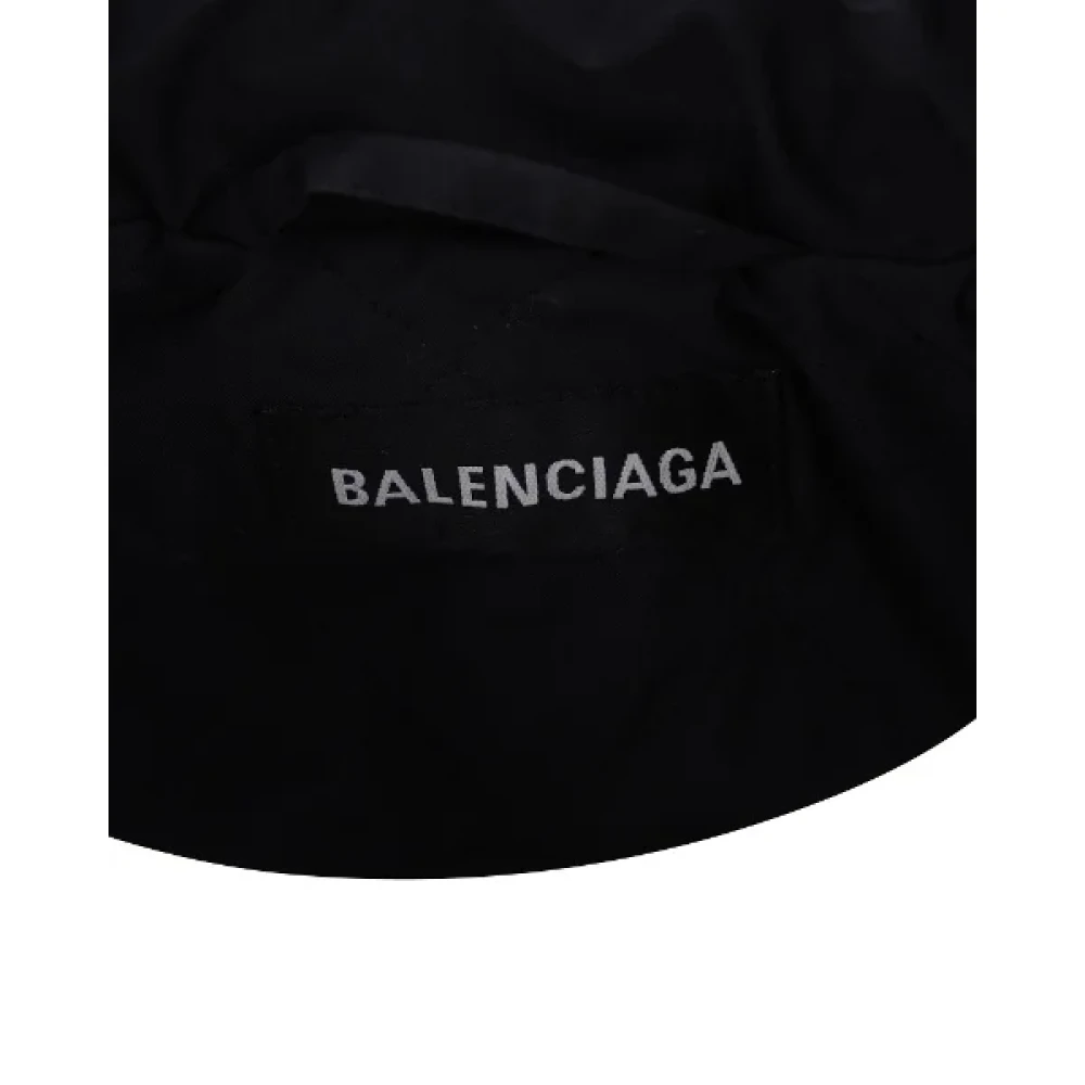 Balenciaga Vintage Pre-owned Nylon outerwear Black Heren