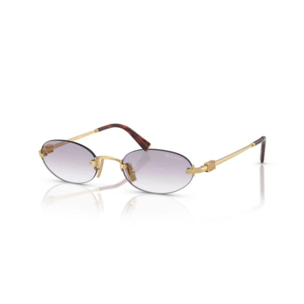 Miu Miu Unisex Yellow Elegant Sunglasses For Stylish Look