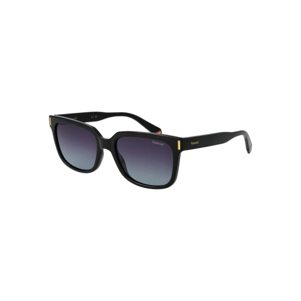 Polaroid Unisex Black Wayfarer Sunglasses