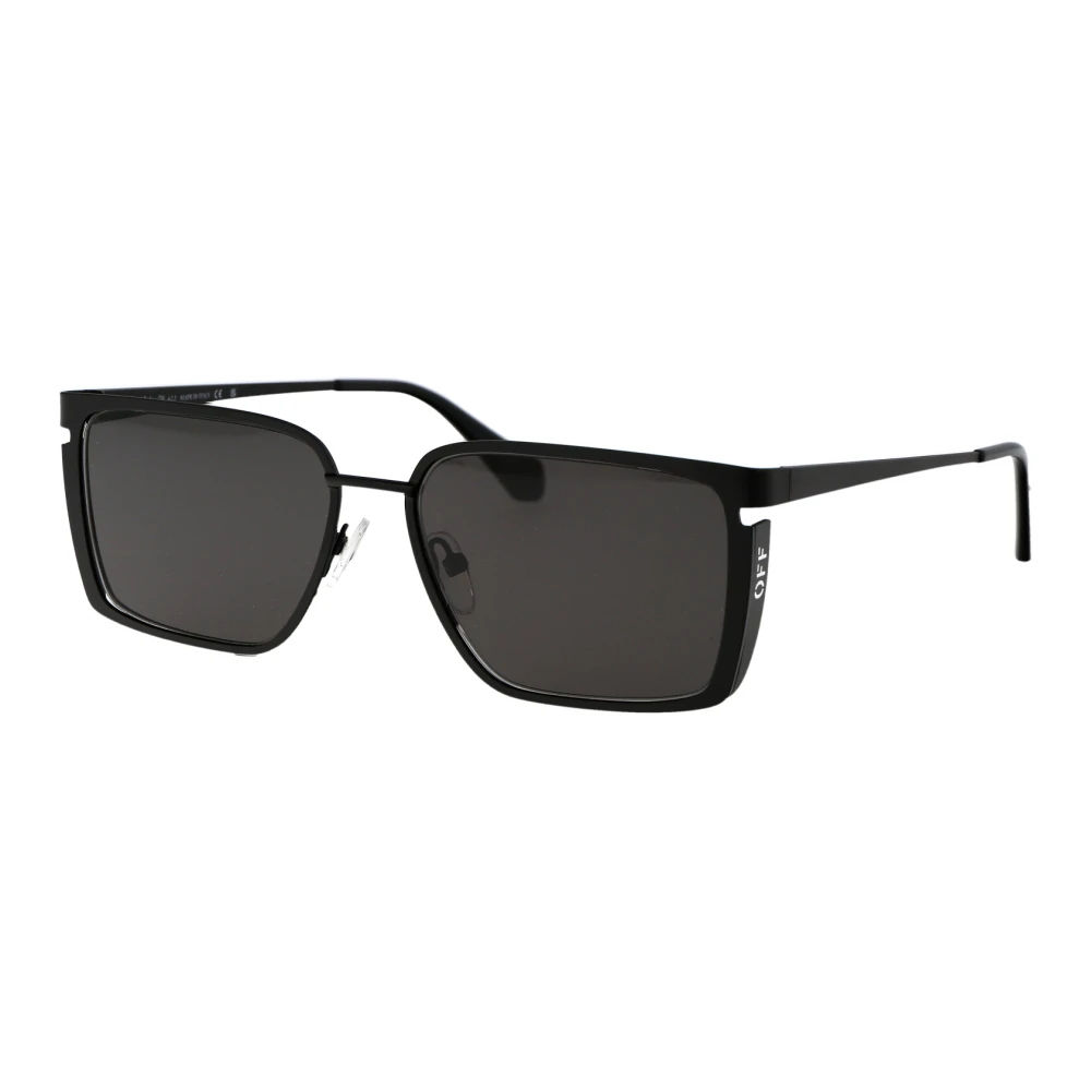 Off White Unisex Black/White Yoder Sunglasses