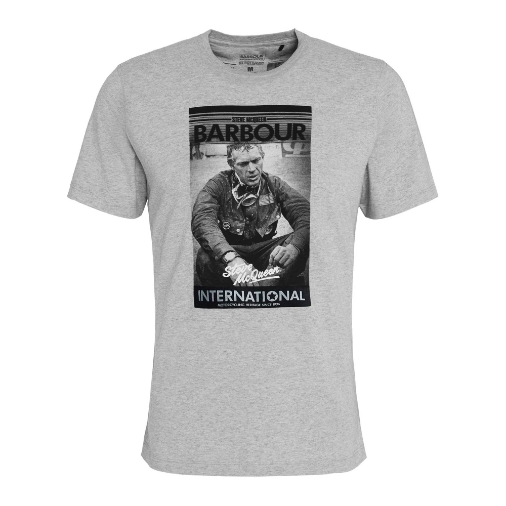 Barbour Mount T-Shirt Gray, Herr