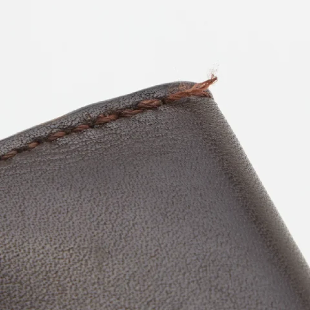 Marni Pre-owned Leather wallets Brown Dames