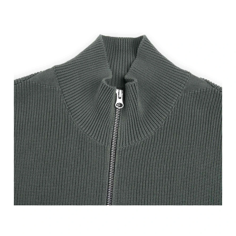 Stone Island Pullover met ritssluiting uit de lente zomer collectie Green Heren