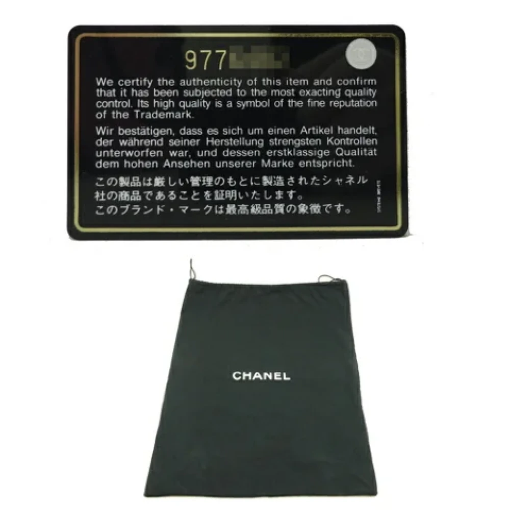 Chanel Vintage Pre-owned Leather chanel-bags Pink Dames