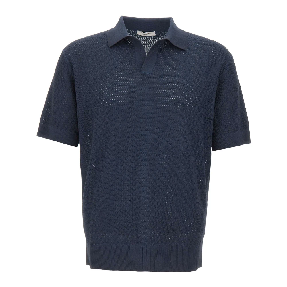 Kangra Blue Polo Shirts, Male, Xl, Cotton Polo Shirt