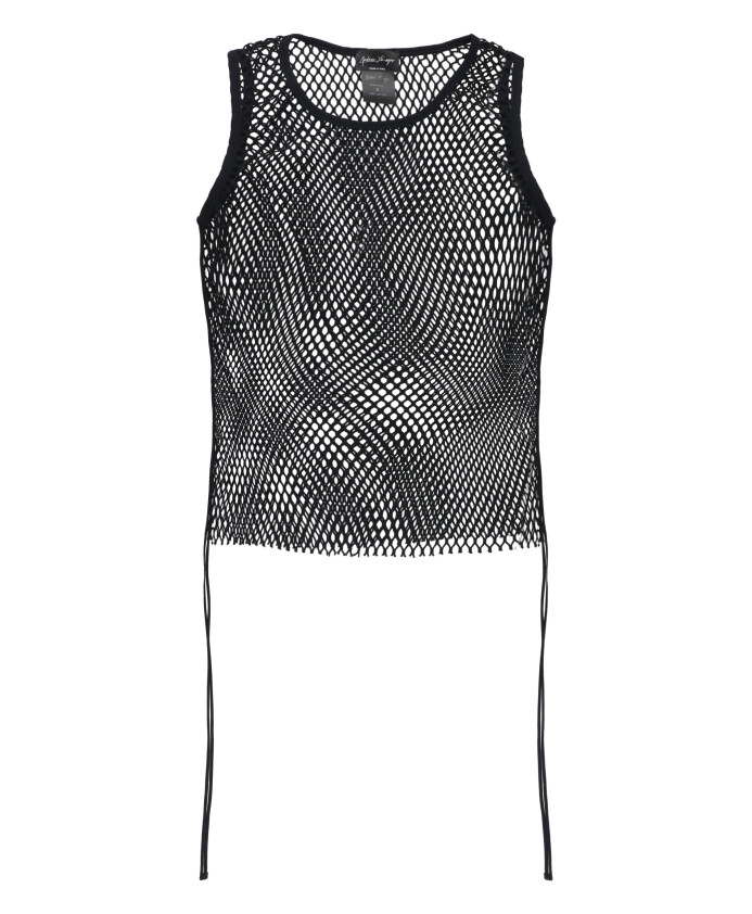 haut-en-coton-noir-avec-motif-en-filet