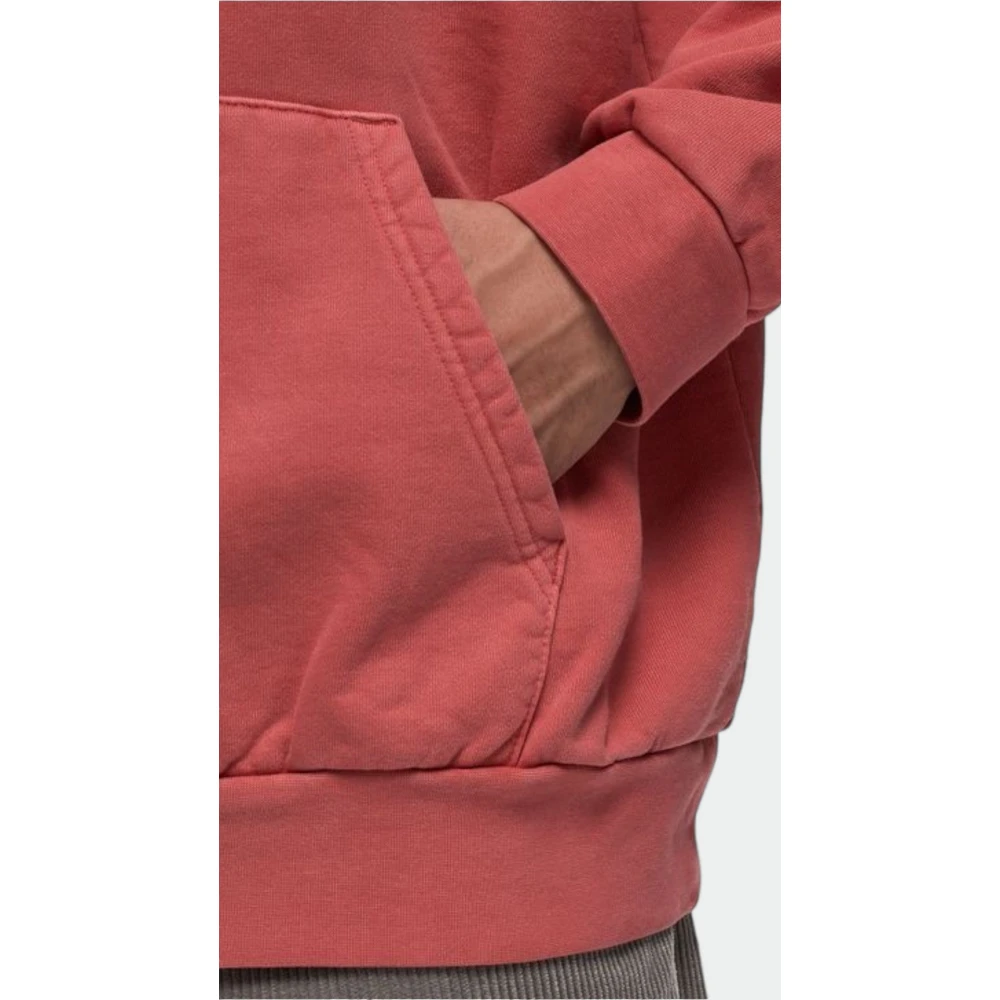 Obey Pigment Hoodie Red Heren