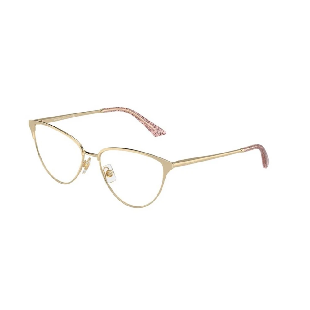 Jimmy Choo Guldram Solglasögon Yellow, Unisex