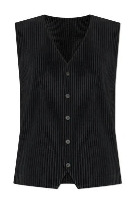 Pleated Vest