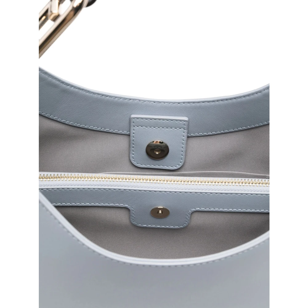 Furla Wolk Hobo Tas Blue Dames